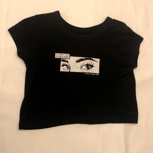 brandy melville cropped shirt